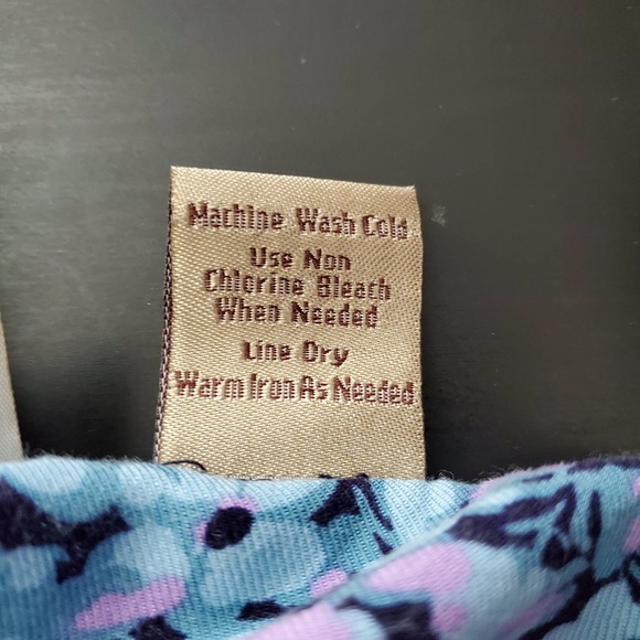 Art and Soul Jewel Tone Floral Boho Peasant Tunic w/Tie, Lace & Ruffles L - Picture 4 of 4